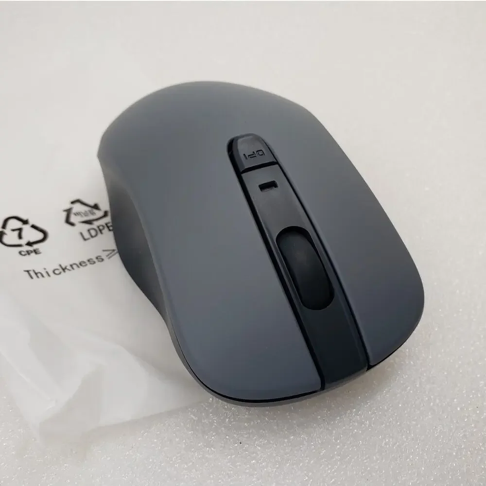 Wegear WL300 Bluetooth Silent Wireless Mouse - Ergonomic Grey Optical Mouse
